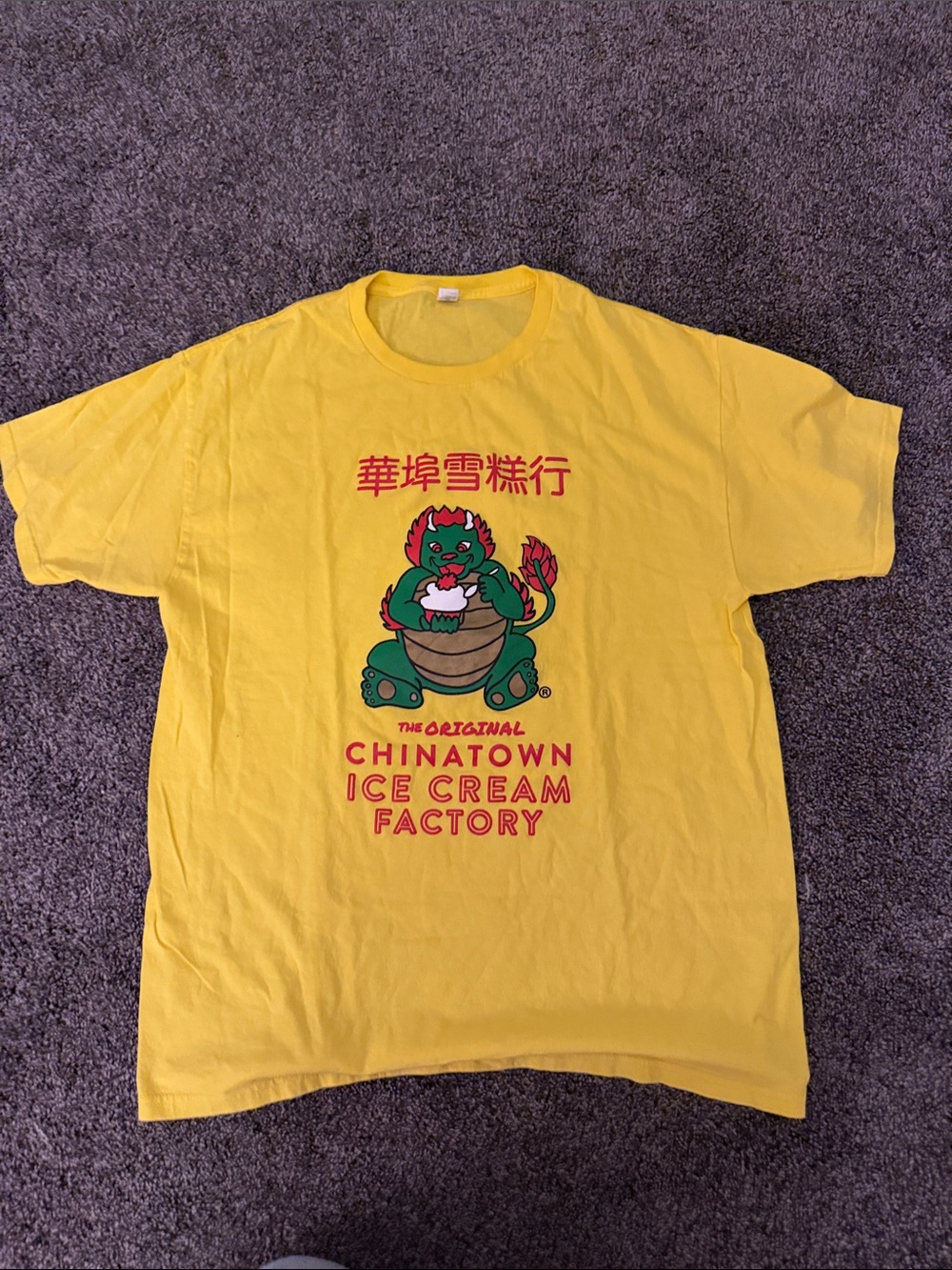 Chinatown Ice Cream Factory Tee - Size M